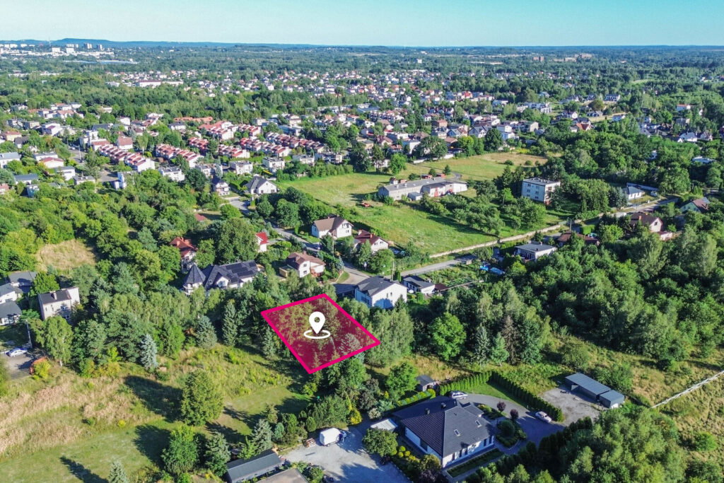 Słoneczna działka 996 m² z mediami | Stradom - zdjęcie 9
