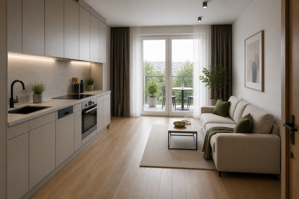 2 pokoje z balkonem, 35,73 m², ul. Pastelowa - zdjęcie 1