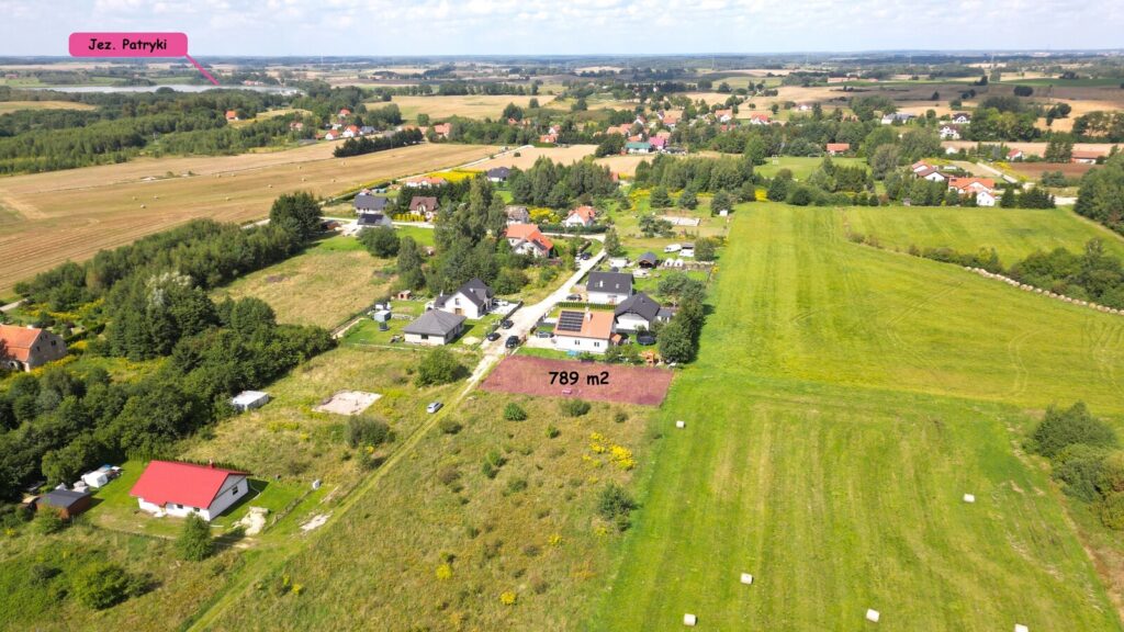 Działka 789 m² z pozwoleniem – Patryki - zdjęcie 2
