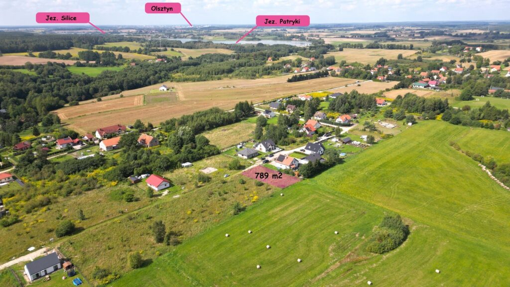 Działka 789 m² z pozwoleniem – Patryki - zdjęcie 1