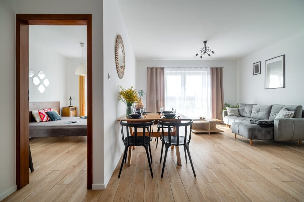 Apartament z widokiem na panoramę Łodzi - zdjęcie 9