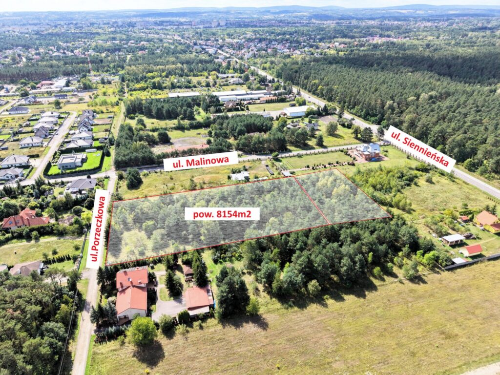 Działka budowlano-rolna 8154m2 ogrodzona - zdjęcie 1