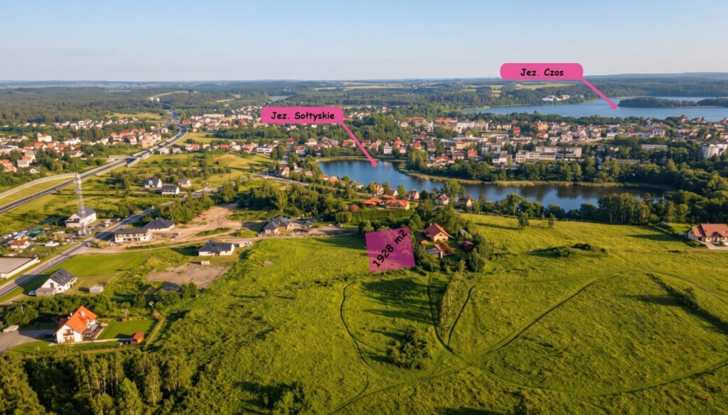 Atrakcyjna działka 1928m² w Mrągowie - zdjęcie 1