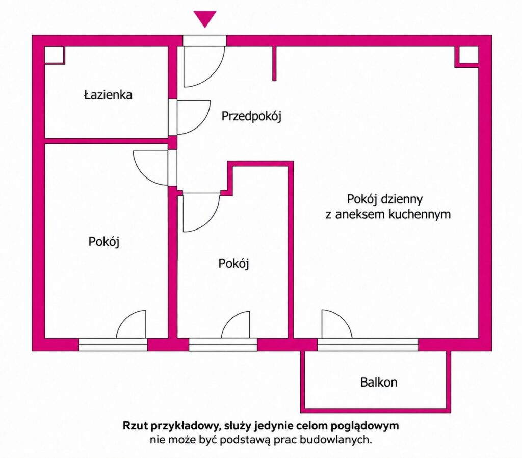 3 pokoje klimatyzacja balkon miejsce post Jagodno - zdjęcie 13